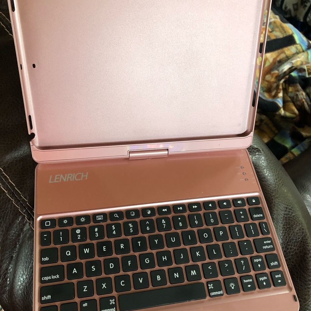 Lenrich Ipad Case With Bluetooth Keyboard - image 5